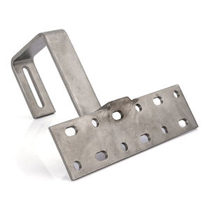 Gancio di Montaggio in Acciaio Personalizzato per Pannelli Solari Fotovoltaici su Tetto a Tegole - Product Image 4