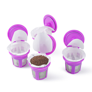 Paquete de 4 Cápsulas de Café Reutilizables Compatibles con <span class=keywords><strong>Keurig</strong></span>, Filtros Reutilizables K-CUP para una Sola Taza - Product Image 4