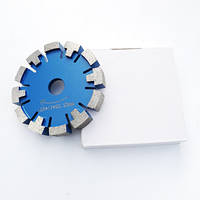 바닥 난방 하드 콘크리트 125 홈 가공 용 다이아몬드 턱 점 톱날 * 17*22.23mm 레이저 125mm 5 인치