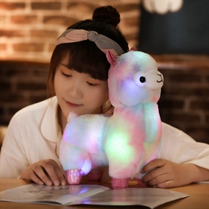 Peluche Alpaca per bambini di personalizzazione all'ingrosso che si illumina con animali di peluche - Product Image 6