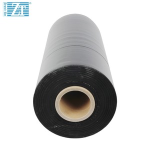 Rollo de Envoltura Elástica para Uso en Máquinas, Negro, Rojo, Azul, Blanco, Película de Envoltura Elástica LLDPE, Rollo Jumbo para Embalaje de Palés - Product Image 3