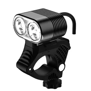 Ультраяркий водонепроницаемый велосипедный фонарь лм, алюминиевый передний USB фонарь, светодиодный велосипедный фонарь