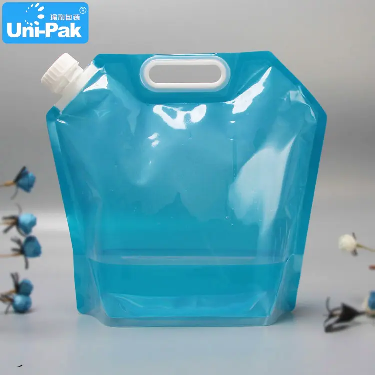 Foldable Transparent 5 Liter 10 Liter Drink Water Plastic Bag