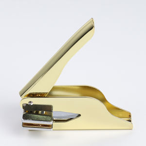 Новинка <span class=keywords><strong>2026</strong></span> года: Блестящий фиолетовый свадебный штамп-эмбоссер, металлический, прямоугольный, 40 мм, для сухого тиснения по бумаге - Product Image 6