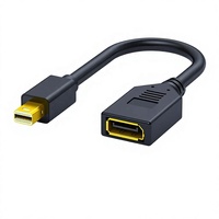 Adaptador SYONG 8K Mini DisplayPort a DisplayPort 1.4, 8K60Hz 4K240Hz, Cobre Chapado en Oro, Thunderbolt 2 32.4Gbps, Mini DP a DP 1.4