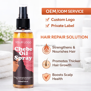 Suero Capilar Orgánico de Marca Privada, Aceite Esencial Vegano de Chebe, Aceite para el Crecimiento del Cabello Chebe, Nutritivo e Hidratante para Cabello Dañado - Product Image 1