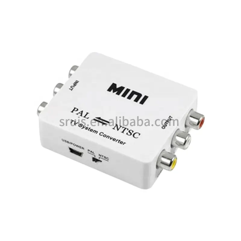 New Arrival PAL/NTSC/SECAM để PAL/NTSC Mini Bi-directional hệ thống truyền hình chuyển đổi Switcher hỗ trợ 1080P