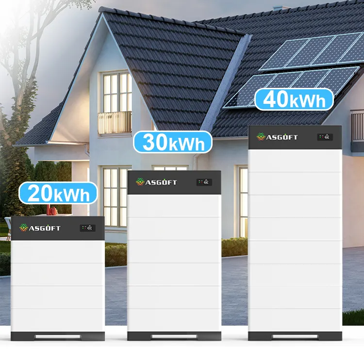 high voltage LiFePO4 battery 20KW 25KW 30KW 40KW battery energy storage battery solar power storage system for house