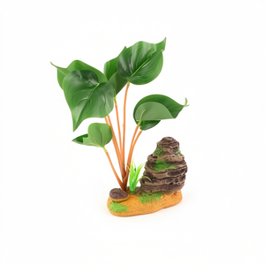 Plantes aquatiques décoratives en plastique pour aquarium - Product Image 2