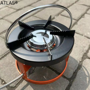 Fornello da campeggio pieghevole portatile a bruciatore singolo <span class=keywords><strong>per</strong></span> cucina all'aperto cucina a Gas <span class=keywords><strong>per</strong></span> <span class=keywords><strong>camper</strong></span> - Product Image 6