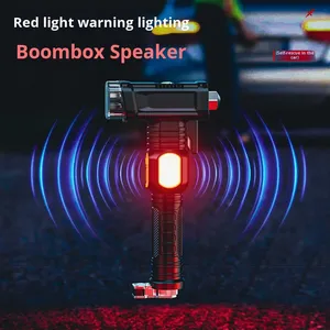 <span class=keywords><strong>ไฟฉาย</strong></span> LED อเนกประสงค์ แบตเตอรี่ใช้งานได้ยาวนาน ดีไซน์ค้อน<span class=keywords><strong>ตำรวจ</strong></span> สีแดงสดใส ชาร์จผ่าน USB เหมาะสำหรับงานฉุกเฉินกลางแจ้ง ข้ามพรมแดน - Product Image 4