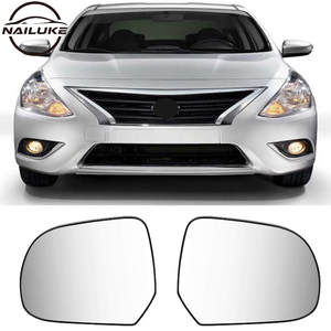 NAILUKE Rétroviseur en Verre Sunny Versa <span class=keywords><strong>Almera</strong></span> 96365-1HB0A 96365-2DM0A 96365-1HK5A 2011-2013 pour <span class=keywords><strong>Nissan</strong></span> - Product Image 1
