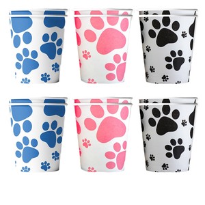 Articles de fête Patte de Chien Rouleante 60-80 Pièces, Vaisselle et Décorations de Table d'Anniversaire à Impression Numérique - Product Image 5