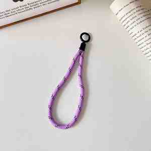 Dây đeo điện thoại di động bằng nylon thời trang đa năng, dây đeo tay ngắn, móc khóa kèm miếng dán giữ điện thoại - Product Image 4