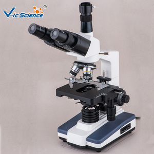 Microscope biologique numérique trinoculaire Imagerie électronique multifonctionnelle Visualisation claire des micro-organismes pour la science médicale - Product Image 2