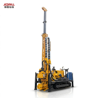 Foreuse minière diesel intégrée JCD2000S avec pompe à boue BW320, foreuse de carottage diamanté entièrement hydraulique pour puits de 2000 m