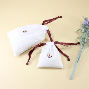 <span class=keywords><strong>Sac</strong></span> à poussière en <span class=keywords><strong>toile</strong></span> de coton de luxe avec cordon de serrage, pour flacon de parfum, huile essentielle, flacon doré, pochette réutilisable, <span class=keywords><strong>sac</strong></span> de rangement pour flacon cosmétique - Product Image 4