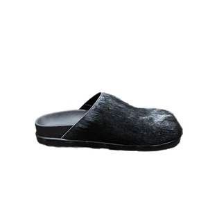 Pantuflas de Piel Planas y Cerradas, Estilo Casual, con Acabado Brillante, Cómodas y Lujosas para Todas las Temporadas, 2025 - Product Image 5