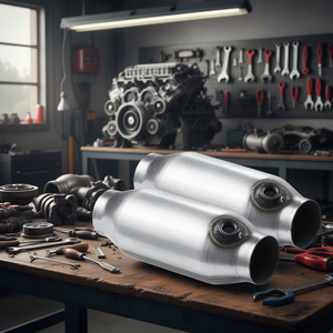 Convertidores Catalíticos Universales de 2.5 Pulgadas de Entrada y Salida con Puerto O2 para Motor de Gasolina, Repuesto, Reparación, Construcción Metálica - Product Image 2