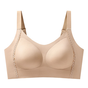 Reggiseno da donna alla moda con bottoni posteriori regolabili e morbido lattice, <span class=keywords><strong>senza</strong></span> ferretti, ideale per la casa. - Product Image 6