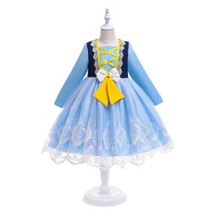 Disfraz de Princesa Blancanieves para Niñas, Vestido de Manga Larga, Clásico de Cuento de Hadas, Disfraz de Halloween para Niñas - Product Image 3