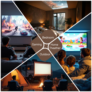 Magcubic L018 Smart Android Inalámbrico <span class=keywords><strong>Wifi</strong></span> Proyector Hd 4K Home Theater Proyector Portátil Mini - Product Image 5