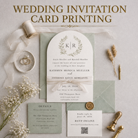 Luxuriöse Hochzeitseinladungskarten mit Spot-UV-Beschichtung und Folienrand, Individuelles Design, Elegante Personalisierte Hochzeitspapeterie