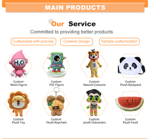 Cojín <span class=keywords><strong>de</strong></span> Peluche Personalizado con Diseño <span class=keywords><strong>de</strong></span> Dibujos Animados <span class=keywords><strong>de</strong></span> Doble Cara, Relleno <span class=keywords><strong>de</strong></span> Algodón PP, para Niñas - Product Image 6