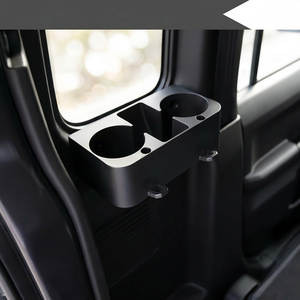 Black ABS Rear <b>Trunk</b> Cup Holder <b>Storage</b> <b>Box</b> for Suzuki Jimny JC74 2018-2025 Vehicle Organizer - Product Image 3