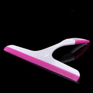 Soft Rubber Glass <b>Squeegee</b> Rose Red Window Cleaner For Glass And Bathroom Tile Floor Scraping - Product Image 3