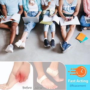 Có thể điều chỉnh thở cứu trợ plantar Fasciitis <span class=keywords><strong>Achilles</strong></span> viêm gân xương thúc đẩy đệm hỗ trợ Miếng đệm gót chân ly đau gót chân bảo vệ - Product Image 6