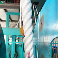 Corde marine en polypropylène torsadée à 3 brins, haute résistance, pour la pêche, ligne d'amarrage pour bateau