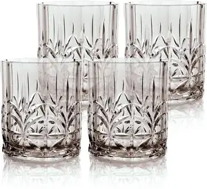 Gobelet en verre acrylique réutilisable 13oz personnalisé en gros eau whisky verres en plastique incassable Tritan gobelets courts en plastique