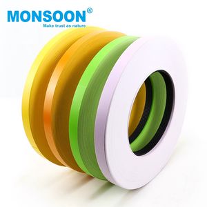 Waterproof Eco-Friendly Self-Adhesive PVC/ABS <b>Edge</b> <b>Banding</b> for Table Desk Kitchen Cabinets-Wood Grain/Solid Color Customizable - Product Image 2