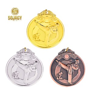 Sojagy 2026 <strong>World</strong> Badge Football Sports <strong>Cup</strong> Match Embossing Club Metal Medal With Personal Ribbon - Product Image 1