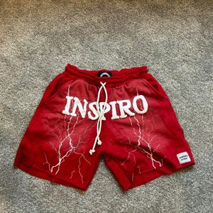 Pantalones Cortos Deportivos de Algodón 100% para Hombre, Estilo Vintage, con Estampado 3D, 500 GSM, Felpa Francesa Pesada, Corte Urbano, Lavado Ácido, Elásticos - Product Image 2