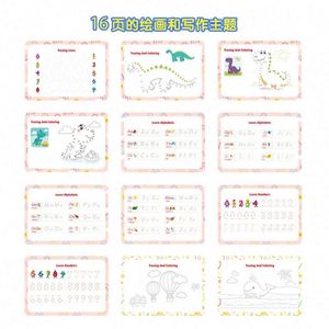 Preschoolers Best <b>Gift</b> Early Educational First Busy Sticker Multifunctional Learning Activity Book - Product Image 4