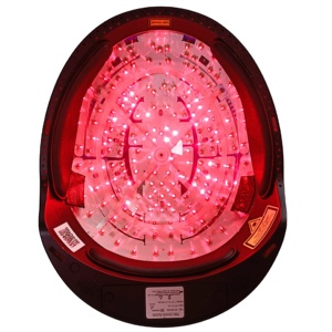 Casque de thérapie par lumière rouge de qualité médicale 650 nm approuvé aux États-Unis pour la repousse des cheveux, à usage domestique - Product Image 2