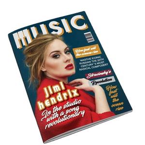 Großhandel Druck Magazin niedriges Minimum günstige Kosten A4 A5 beschichtetes Papier Broschüre Magazin Buch Druck Dienst - Product Image 2