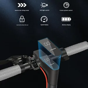 Monopattino Elettrico Pieghevole JLM N7 PRO con Pneumatici a Nido d'Ape, Batteria 36V 10.4Ah, Doppia Sospensione, 350W, Portata 120kg - Direttamente dalla Fabbrica - Product Image 4