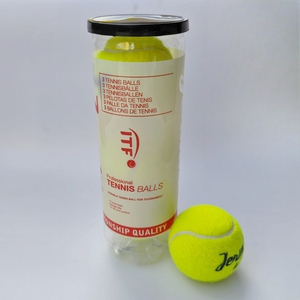Balles de <span class=keywords><strong>tennis</strong></span> certifiées ITF, 57 % de laine, niveau compétition, écologiques, 3 pièces/rouleau, portables, durables, baril scellé, divertissement - Product Image 1