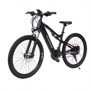 New RANDRIDE 60V 10.5AH 1000W Adult Electric Mountain Bike with Lithium Battery 60 km <b>Range</b> Hydraulic Disc Brakes Aluminum Frame - Product Image 1