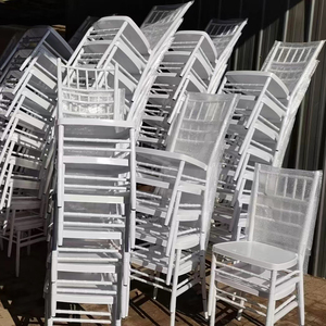 Toptan otel sandalye olaylar altın açık oturma Metal ziyafet düğün Tiffany ile Mariage sandalyeler yastık - Product Image 1