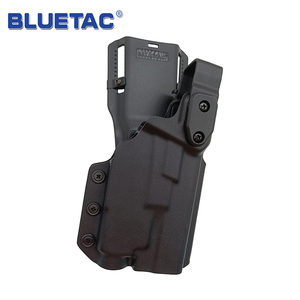 Bluetac Light gun Holster Kydex Level 2 Thumb Release OWB Best Seller avec drop Offset Plate Tactical <span class=keywords><strong>Durab</strong></span> pour les professionnels - Product Image 1