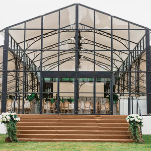Camping Party Wedding Tent Large Waterproof Tentes Pour Événements Luxury Party Tent For Event Outdoor 100 People With Sidewall - Product Image 3