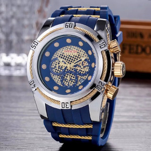 Montre Homme à Quartz 2026 de Haute Qualité avec Grand Cadran et Bracelet en Acier Inoxydable - Product Image 1
