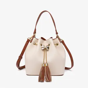 Women Handbags Luxury Leather Ladies Hand Bag Custom Designer Tote Purses Woman Fashion Crossbody Shoulder Bucket Bags