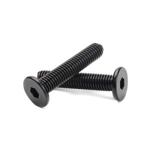 M2 m2.5 m3 m4 נירוסטה 304 שקע משושה בורג ראש שקע משושה שחור פרופיל נמוך במיוחד - Product Image 2