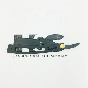 Wholesale Barber <b>Razors</b> Private Label Barber Straight <b>Razor</b> With Swing Lock For Men Shave - Product Image 2