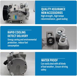 Compresor de Aire Acondicionado para Automóvil de 12 V y 6PK CWV618, Compresor de AC para Nissan A32 Maxima QX 2.0 3.0 1995-2004 - Product Image 6